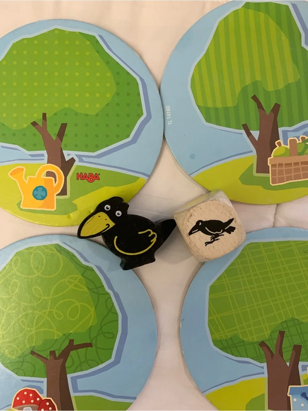 Haba Wooden Fruit First Orchard German Game